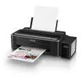Epson Принтер струйный L130 (Русская версия)+ Набор чернил для СНПЧ + Подходит для сублимации + Гарантия 12 месяцев, черный