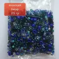 Бисер ассорти №3224 синий 25 гр Toho