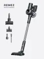 Вертикальный беспроводной пылесос REMEZ MultiClick PRO Engineered, 80 минут автономной работы, RMVC-546