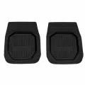 Коврик салонный резиновый (черный) для Универсальный Versa Light (передний ряд сидений) (Борт 4см)