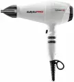 Фен BaByliss Pro BAB6970WIE CARUSO HQ, 2400 Вт, ионизация, 2 насадки, белый