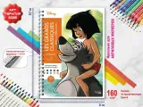 Раскраска по номерам Hachette Coloriages mysteres Les Grands classiques, Special debutants (Дисней, Великая классика)