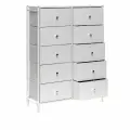 Комод Leset Хайди, 10 ящиков, Белый