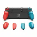 Защитный чехол Skull & Co. NeoGrip для Nintendo Switch/Switch OLED c 3 сменными ручками, красно-синий
