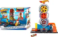 Парковка Hot Wheels Шиномонтажная мастерская с пусковой установкой HDP02