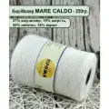 Пряжа Кид-Мохер MARE CALDO 37% кид-мохер, 15% шерсть, 30%/18%, 100гр./1300мет. цв. 900 белый (вес 250гр.)