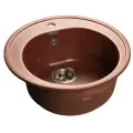 Кухонная мойка GranFest Rondo GF-R510 терракот
