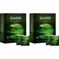Чайный набор Greenfield Flying Dragon 2 шт х 100 пакетиков, зеленый чай