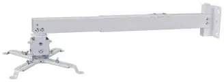 Кронштейн для проектора Cactus CS-VM-PRE02-WT, до 20кг, настенный и потолочный, поворот и наклон, белый