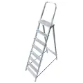 Стремянка алюминиевая Ladderbel STR-AL-8 8 ступеней, максимальная нагрузка 150 кг