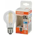 Лампа Светодиодная Груша 6Вт 220-240В E27 806Лм 6500К Угол 300 град. d 60mm h 105mm Филаментная Стекло Свет Холодный белый Osram, уп. 2шт