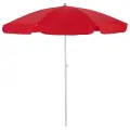 Зонт пляжный викэнд 32 с регулировкой по высоте, d 2,0 м, красный