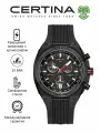 Наручные часы Certina, черный/красный