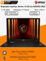 18.0 ноутбук MSI Vector 18 HX AI A2XWIG 2025 [2560x1600] Ultra9 275HX 32GB DDR5 2TB SSD M.2 NVIDIA GeForce RTX 5080 Win11 Home 3.6кг