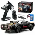 Радиоуправляемая машинка Ретро маслкар 4WD, для дрифта, 1:16, пульт ДУ, 35 км/ч. Цвет серый