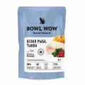 BOWL WOW влажный корм для котят и беременных кошек, с белой рыбой и тыквой в соусе, в паучах - 85 г х 12 шт