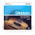 D'ADDARIO EJ35 стр. для 12- стр. гит, посеребренные сталь/шелк, 11-47