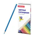 ErichKrause Цветные карандаши Basic 12 цветов (50529), 1 уп., синий