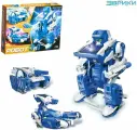 Набор для опытов Конструктор Робот трансформер 3 в 1