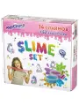 Набор слаймов 14 цветов, 52 аксессуара, в колорбоксе, юнлан