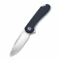 Складной нож CIVIVI Elementum сталь D2, рукоять с атласной отделкой G10 черная