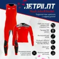 Гидрокостюм мужской длинный без рукавов+гидрокуртка на молнии JP RX Vault John&Jacket красный из неопрена толщина 2 мм размер L (2301304)