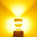 AUXITO 2 шт. T20 7440 WY21W W21W Светодиодные лампы 7443 W21/5W 3156 3157 Led T25 Супер яркий оранжевый автомобильный указатель поворота 12 В, orange, 7440 W21W WY21W T20