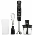 Погружной ручной блендер 3в1 Moulinex Optitouch DD833810 с 3 насадками, 800Вт и 16 скоростей, черный