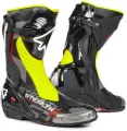 STYLMARTIN Мотоботы STEALTH EVO AIR BLACK FLUO NERO, цвет Черный/Желтый, Размер 45