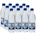 Вода минеральная Волжанка газированная, ПЭТ, 12 шт. по 0.5 л