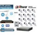 Полный готовый DAHUA комплект видеонаблюдения на 16 камер 4мП (KITD16IP100W4MP_HDD1Tb)