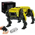 Конструктор Mould King 15066S Робот-собака BD1 с ДУ, желтая, 886 деталей