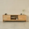 Тумба под телевизор из массива дерева Uno 160 см, напольная, Равновесие