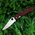 Нож складной Steelclaw Боец-3 сталь D2, бордовый g10, вес 122 грамма