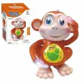 YJ3030 Интерактивная детская музыкальная игрушка Танцующая Обезьяна со светом и звуком