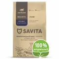 SAVITA набор: сухой корм для стерилизованных кошек с ягненком и бурым рисом, STERILISED ADULT Skin&Coat Care, Lamb & Brown rice, 2шт*2кг