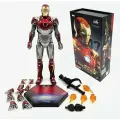 Kоллекционная лицензионная фигурка с аксессуарами от Marvel/ZD TOYS. Железный человек/Iron Man (Mark-47) Высота - 18 см