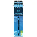 Schneider Набор шариковых ручек Slider Edge M, 1.0 мм, черный цвет чернил, 10 шт.