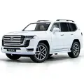 Модель автомобиля Toyota LAND CRUISER SUV 1:24, Белый