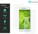 Защитная бронированная пленка на экран и заднюю панель Huawei Nova 2 (Матовая)