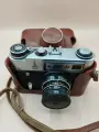 Винтажный Фотоаппарат ФЭД-5В с олимпийской символикой объектив И -61 Л/Д, СССР