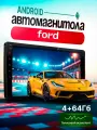 Магнитола для Ford (Форд) / 9 4+64 / ANDROID, QLED, CarPlay, голосовой помощник