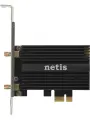 Сетевой адаптер Netis F1 AX3000 PCI Express (ант. внеш. съем) 2ант.