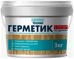 Герметик акриловый для дерева Cemmix, для тёплых швов, 3 кг, медовый