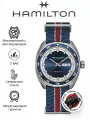 Наручные часы Hamilton, белый, синий, черный, красный