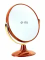JANEKE Зеркало настольное коричневое, D170