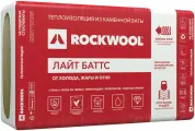 Утеплитель Rockwool Лайт Баттс, каменная вата, 10м2, 0.3м3, 10 шт