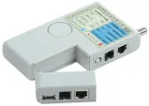 ITK Тестер для витой пары 4в1 RJ45/RJ11/BNC/USB с элем. пит.