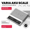 Электронные кофейные весы Varia AKU SCALE, таймер, тарокомпенсация, цвет: серебиристый