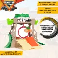 Монстер Джем. Гоночный трек лаунчер автотрек c машинками